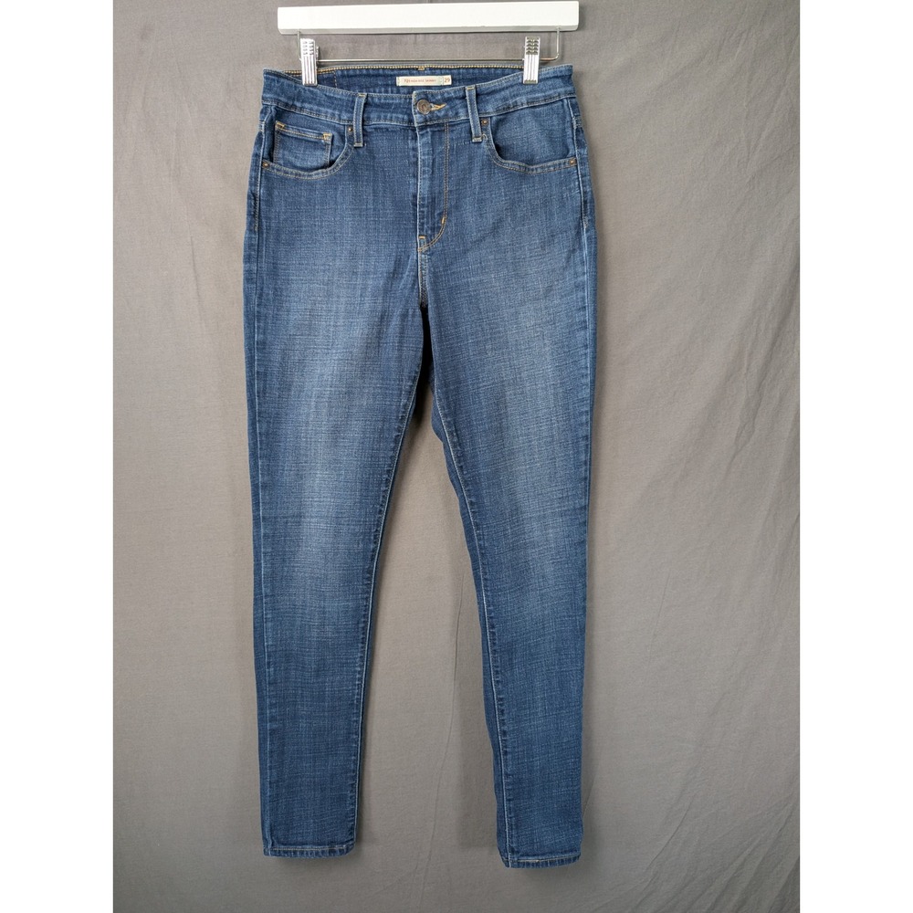 Levi 721 High Rise Skinny Jeansโ Blue Denim W29 L30 18882-0047 Womens